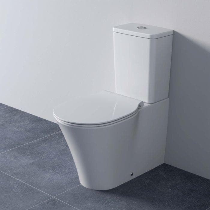 Ideal Standard WC-Sitz Weiß Softclosing Edelstahl