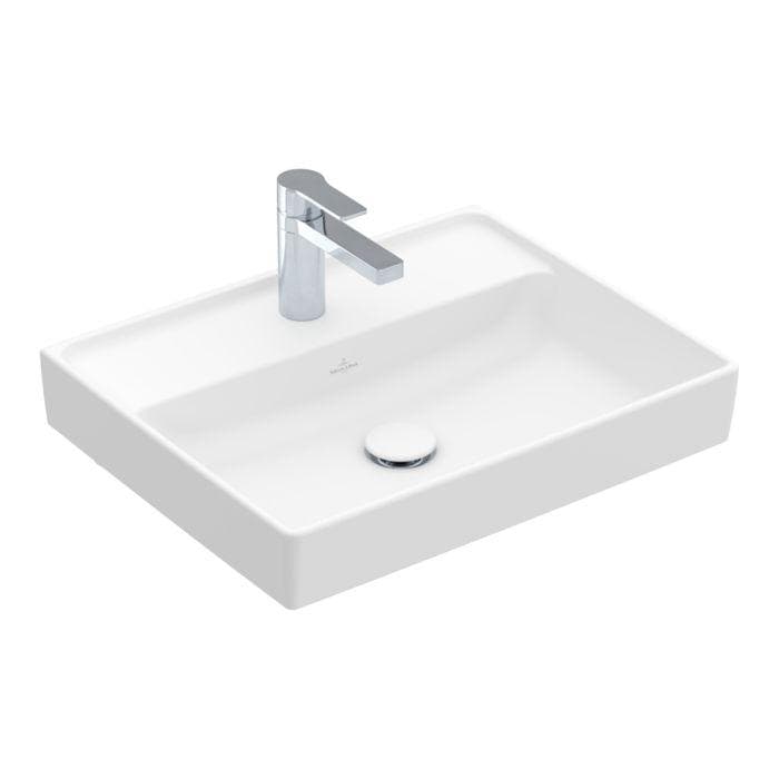 Villeroy & Boch Collaro Waschtisch 55x44 cm Stone White