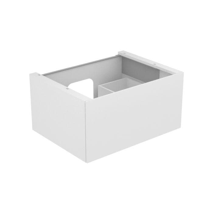 Moderner Waschtischunterschrank aus Lack und Glas