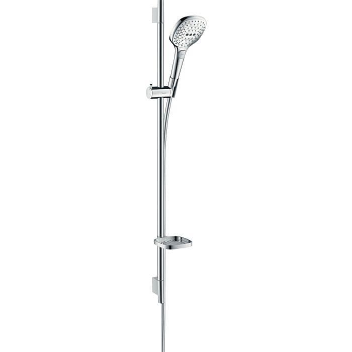 Hansgrohe Brausegarnitur Chrom mit Raindance Select E 120 Handbrause