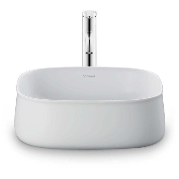 Duravit Zencha Aufsatzbecken 42x42cm Weiß Seidenmatt