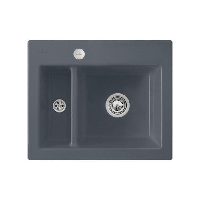 Villeroy und Boch Subway Flächenbündige Spüle 67802FS5 Ebony