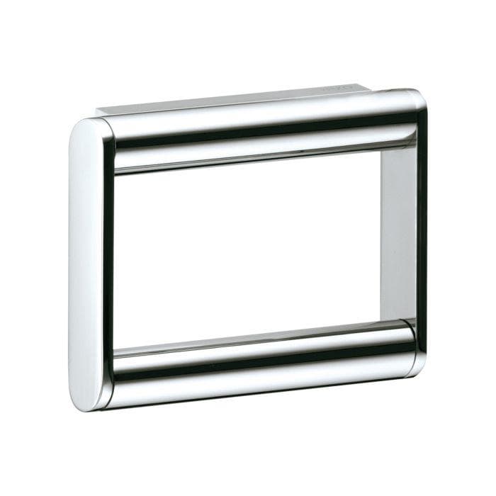 Keuco Plan Toilettenpapierhalter Diebstahlgesichert - Silber-Eloxiert/Verchromt