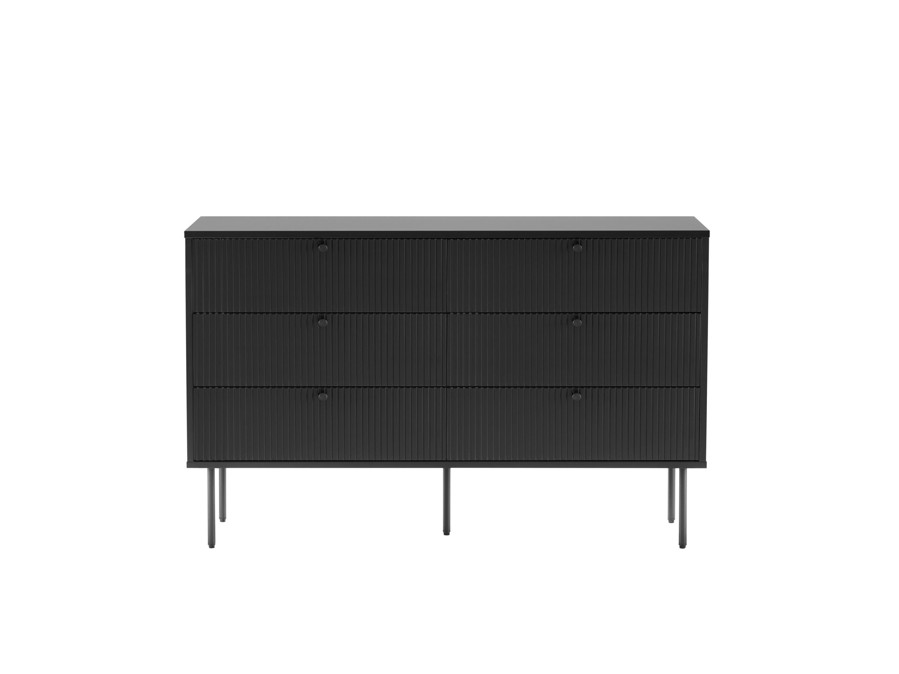 Industrielles Sideboard mit 6 Schubladen und viel Stauraum