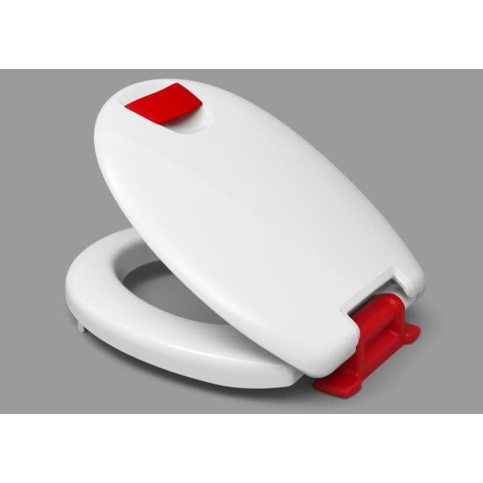 Haro WC-Sitz 524644 Edelstahl SolidFix Grau