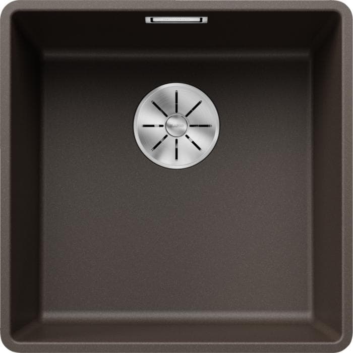 Blanco Subline 400-f Spüle 523499 42,7x42,7cm, PuraDur cafe, für Unterbau