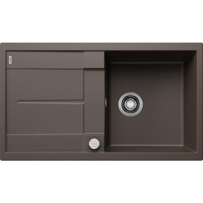 Blanco METRA 5 S Spüle 515041 86 x 50 cm, PuraDur Cafe, Reversibel