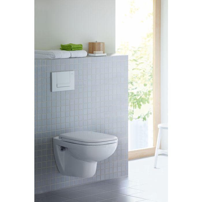 Duravit D-Code WC-Set 45700900A1 Wandhängend Weiß Hochglanz