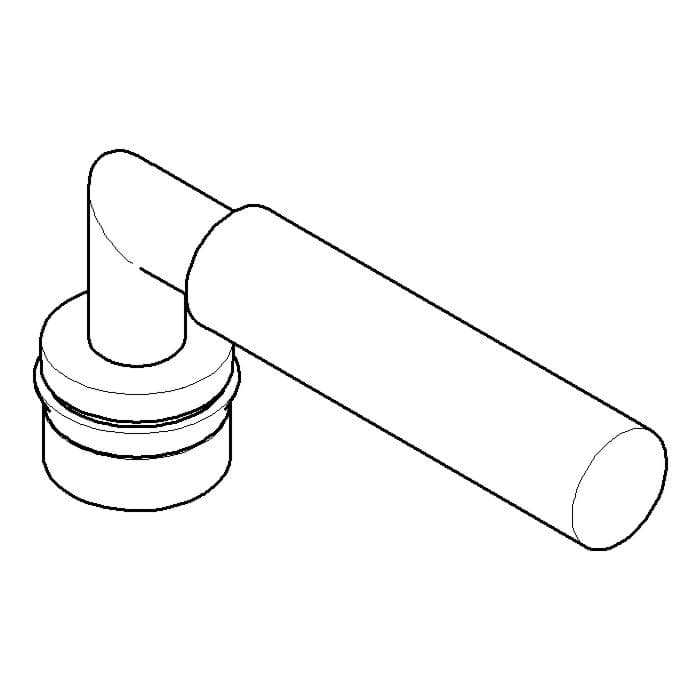 Dornbracht Griff komplett 04208805200-08 Platin