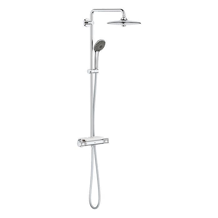 Grohe Vitalio Joy 260 Duschsystem 26403002 mit Thermostat, chrom, Wandmontage