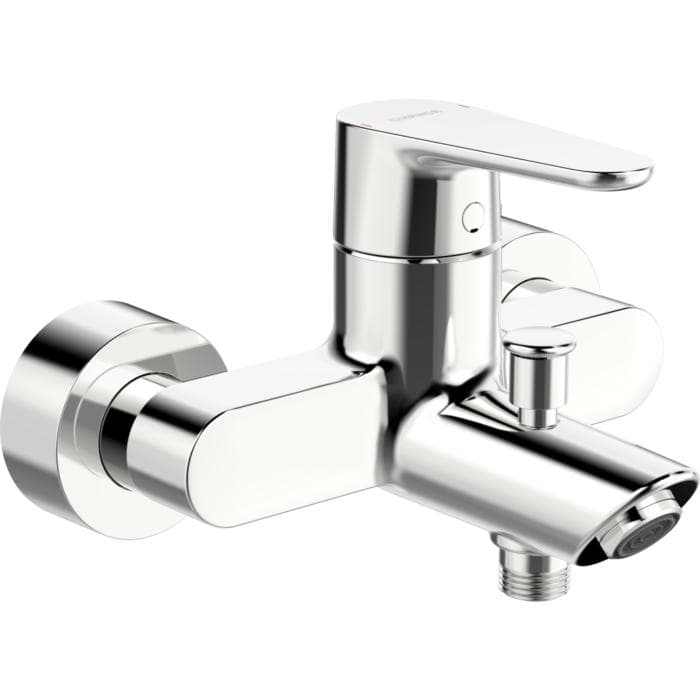 Hansa Hansavantis Wannenarmatur 52442263 AP S-Anschlüsse Auslauf 154mm Chrom