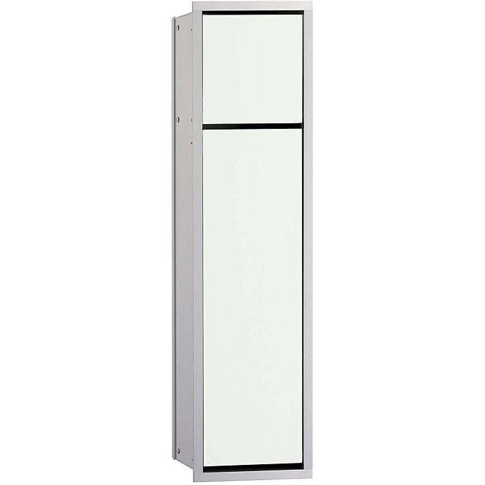 Emco Asis 150 Unterputz-WC-Modul 654 mm Chrom/Optiwhite