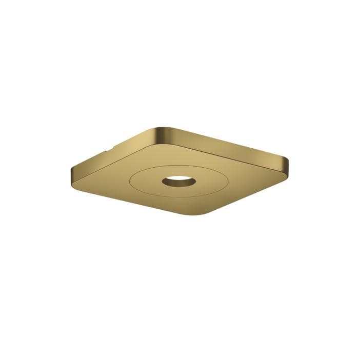hansgrohe Axor Citterio C Deckenrosette 120/120 Softsquare Polished Gold Optic