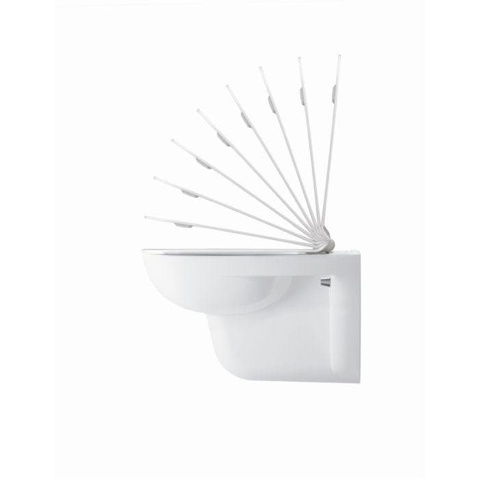 Duravit D-Code Wand Tiefspül WC 2535092000 weiss HygieneGlaze