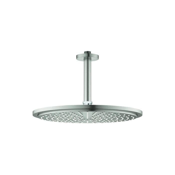 Grohe Rainshower Cosmopolitan Kopfbrause 26067DC0 supersteel, Deckenanschluss 142mm
