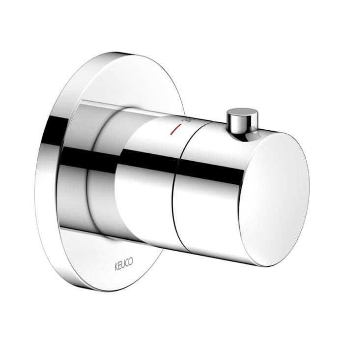 Keuco IXMO Brausethermostat 59553010001 Unterputz Montage, rund, verchromt