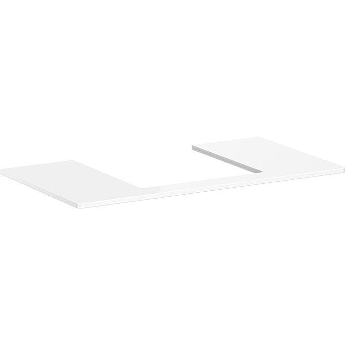 Hansgrohe Xelu Q Konsole 980 x 550 mm Weiß Hochglanz