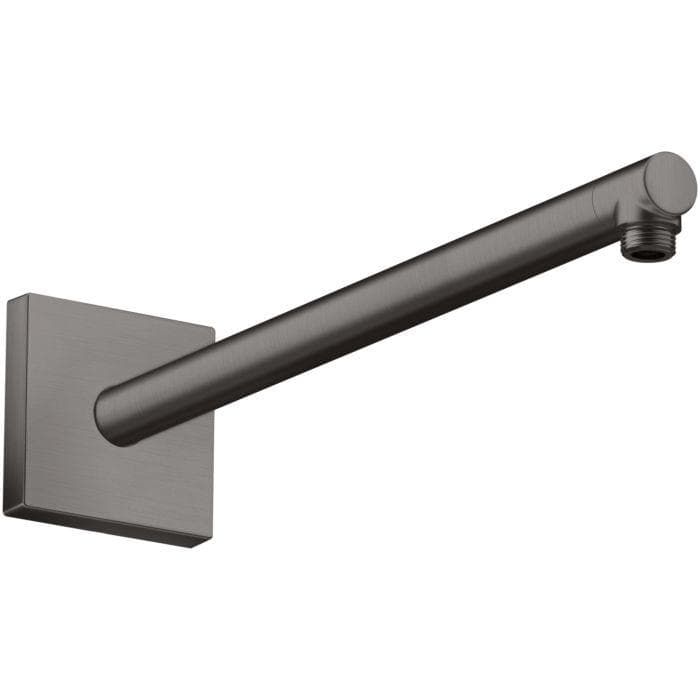 Hansgrohe Brausearm 26436340 390mm Eckig Brushed Black Chrome