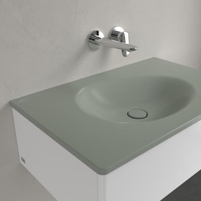 Villeroy und Boch Antao Schrankwaschtisch 80x50cm Morning Green C-plus
