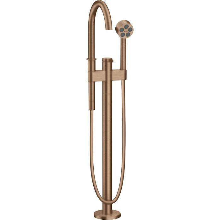 Hansgrohe Axor One Wannenarmatur 48440310 Bodenstehend Brushed Red Gold