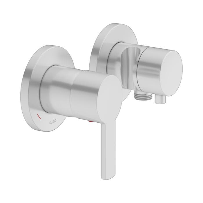 Moderne Brausearmatur aus Messing und Aluminium