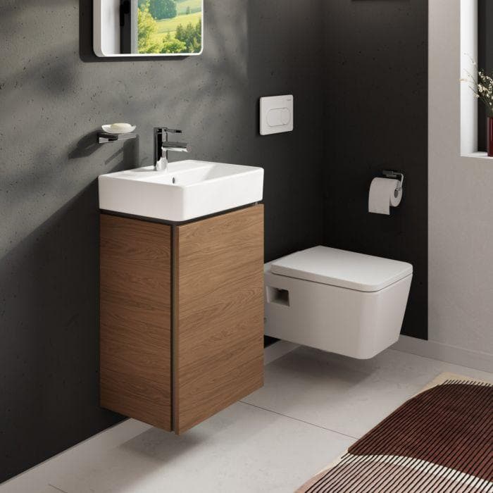 Hansgrohe Xilesa E Waschtischunterschrank 430x330mm Eiche Kaschmir