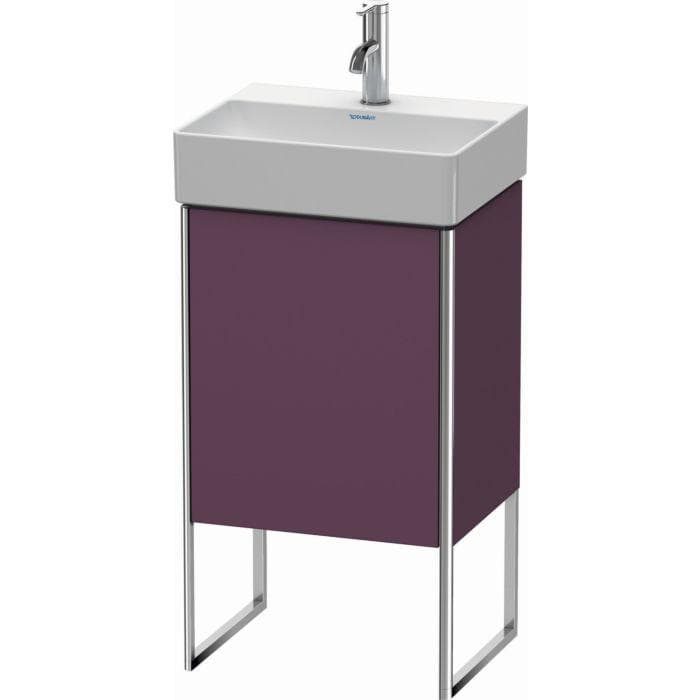 Duravit XSquare Waschtisch-Unterschrank Aubergine Seidenmatt