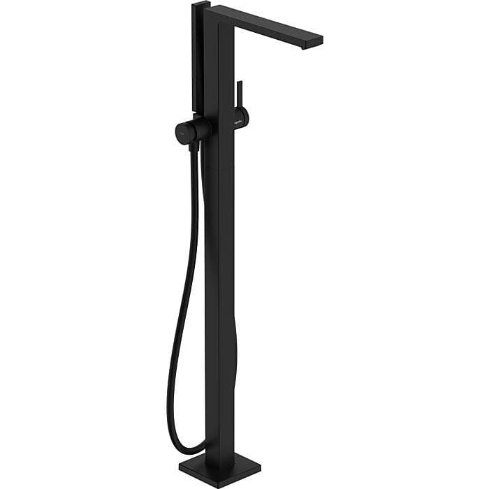 Hansgrohe Tecturis E Wannenarmatur 73445670 Bodenarmatur Matt-Schwarz