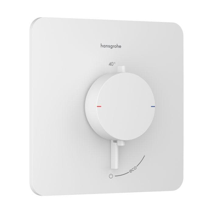 Hansgrohe Ecostat Comfort Q Thermostat 33712700 Unterputz für 1 Verbraucher 25,9 l/min weiß matt