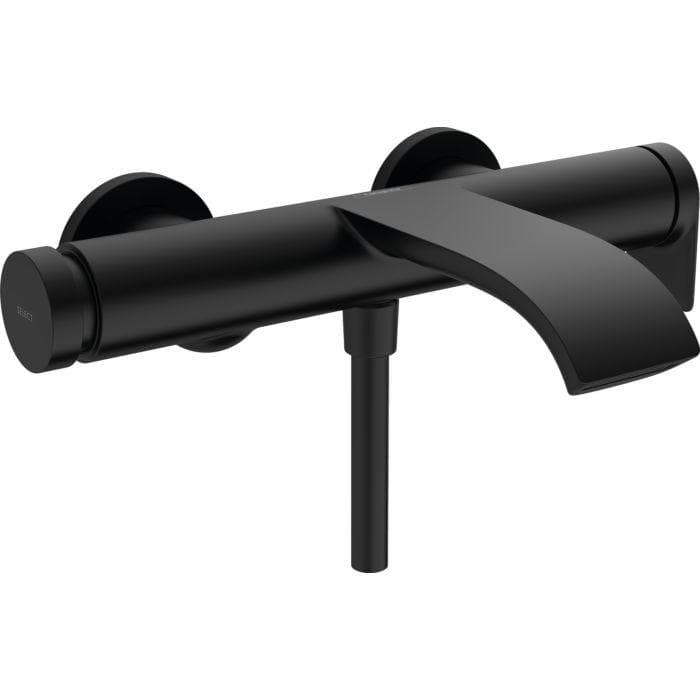 hansgrohe Vivenis Wannenarmatur Schwarz Matt mit Select-Knopf