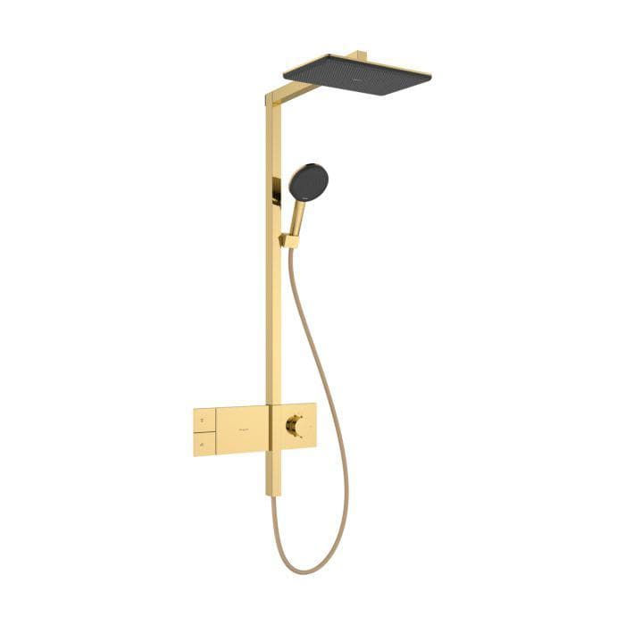 Hansgrohe Raindance Alive Q Duschsystem 24581990 1 Strahlart Polished Gold Optic