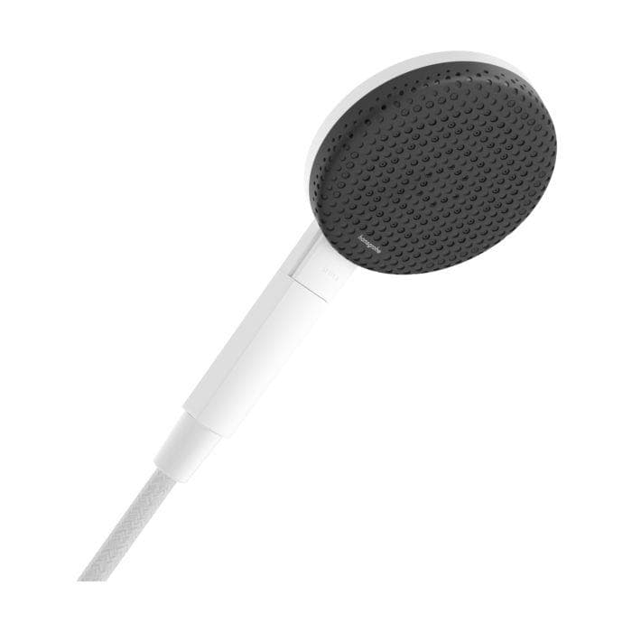 Zeitloser Duschkopf mit Mesh-Abdeckung und Graphit-Material