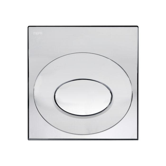 MEPA Drop Teil 2 Betätigungsplatte 421121 Chrom Glanz für Urinal