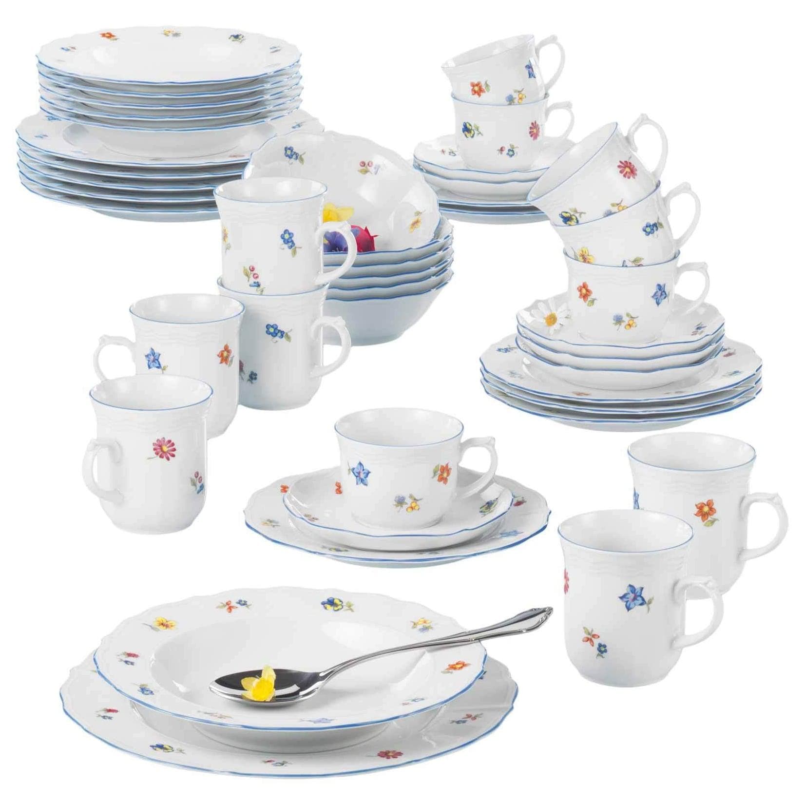 Seltmann Weiden Kombiservice Sonate Nostalgie 42er Set