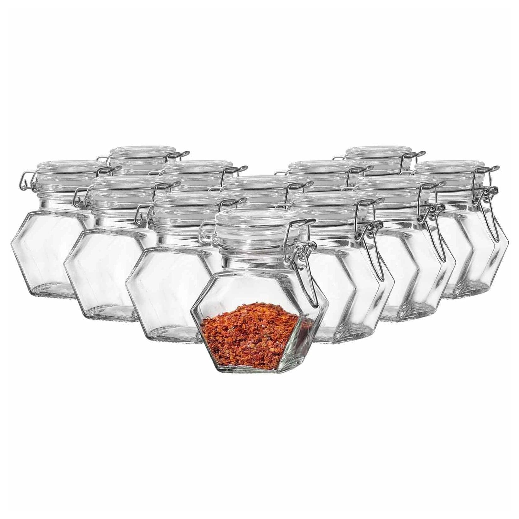 Ritzenhoff & Breker Vorratsgläser Spicy 130 ml 12er Set Transparent