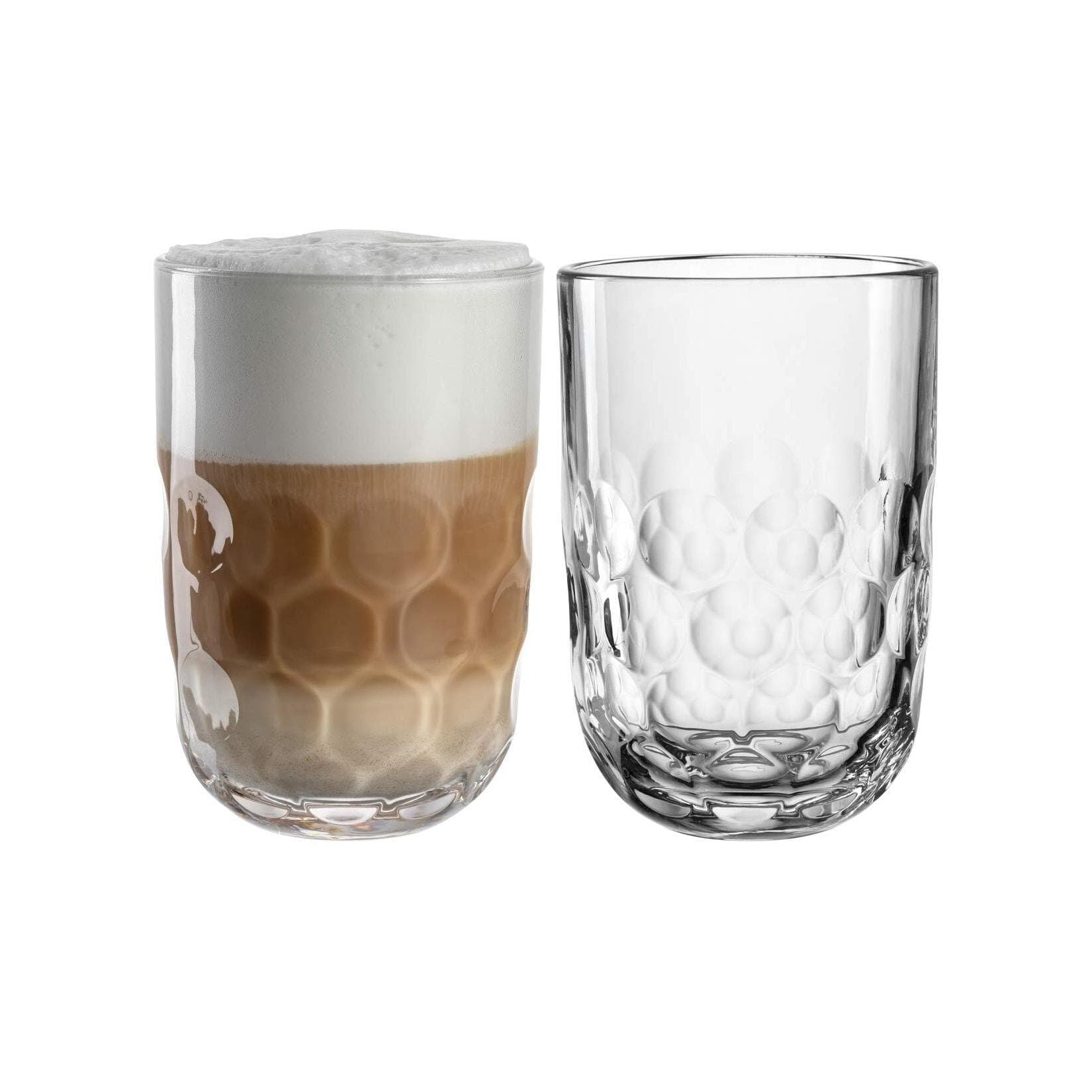 Leonardo Latte Macchiato Gläser 2er Set 390 ml Gocce