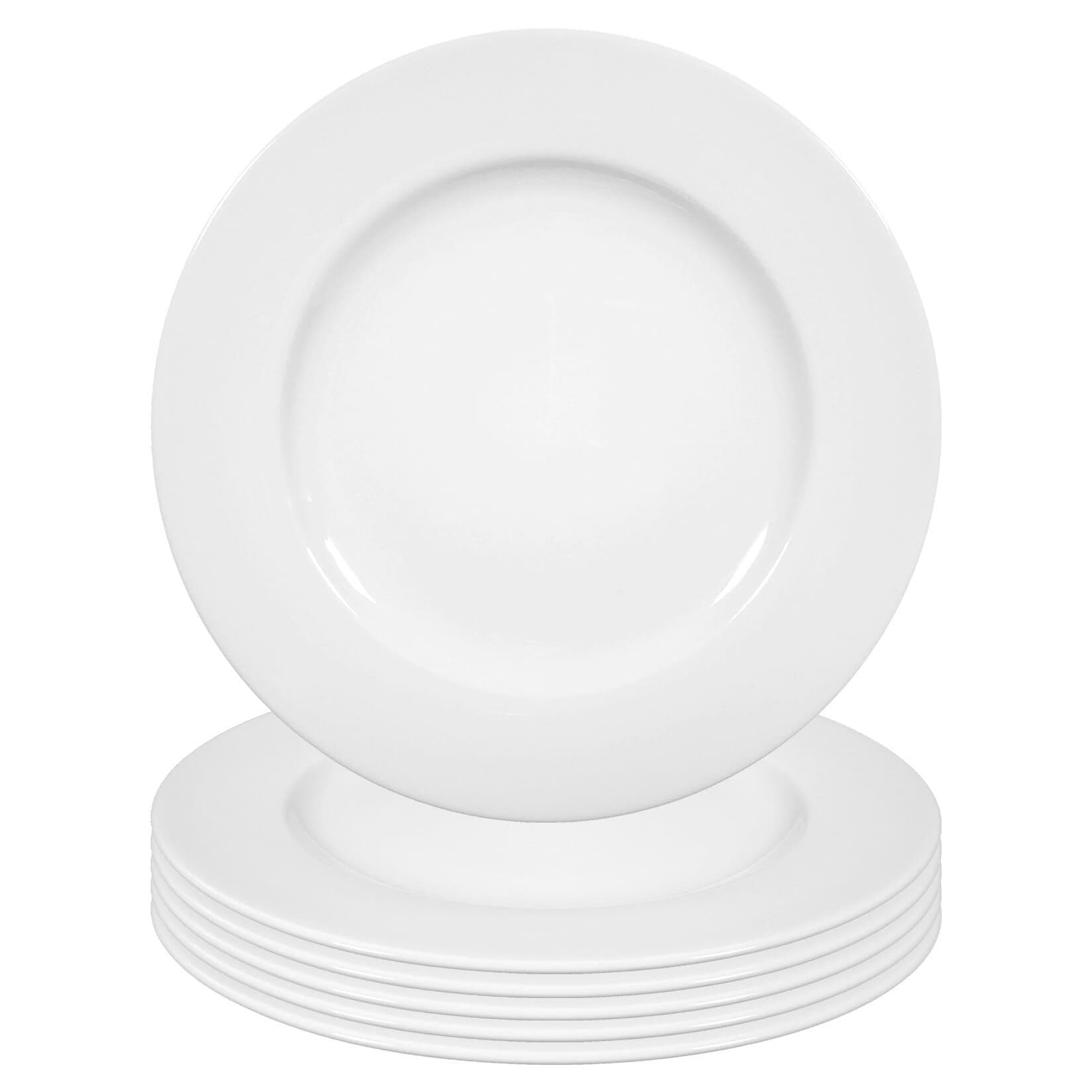 Seltmann Weiden Teller Rondo/Liane Weiß 29,9 cm 6er Set