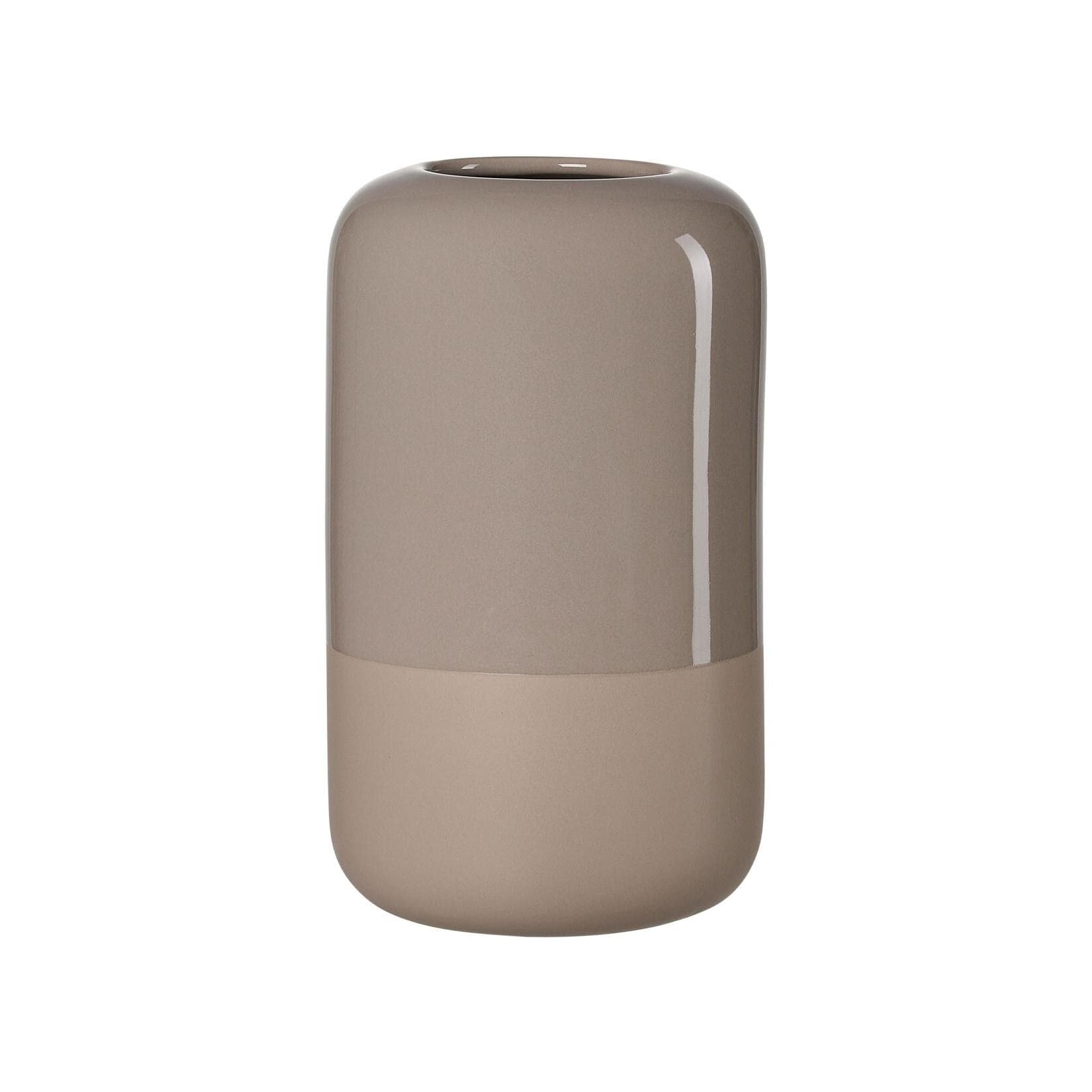 Ritzenhoff & Breker Vase Dome 25 cm Braun Zylindrisch
