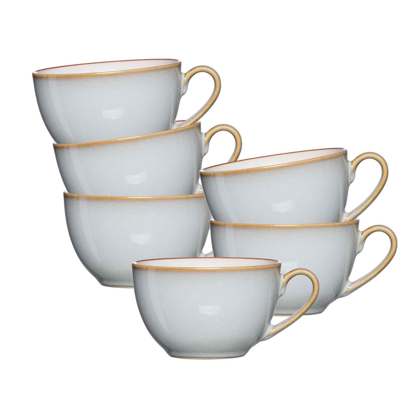 Ritzenhoff & Breker Portofino Kaffeetassen 220 ml 6er Set Grau