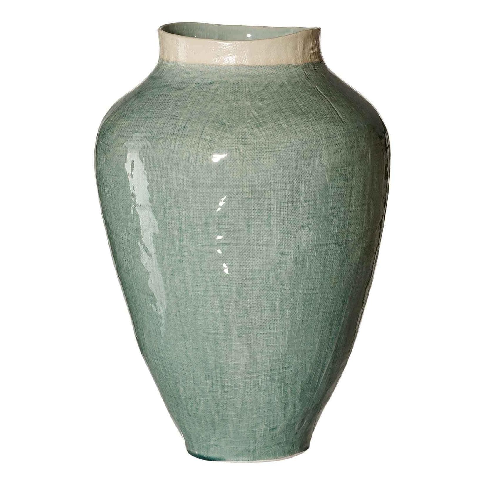 Ritzenhoff & Breker Vase Lucca 41 cm Moosglasur