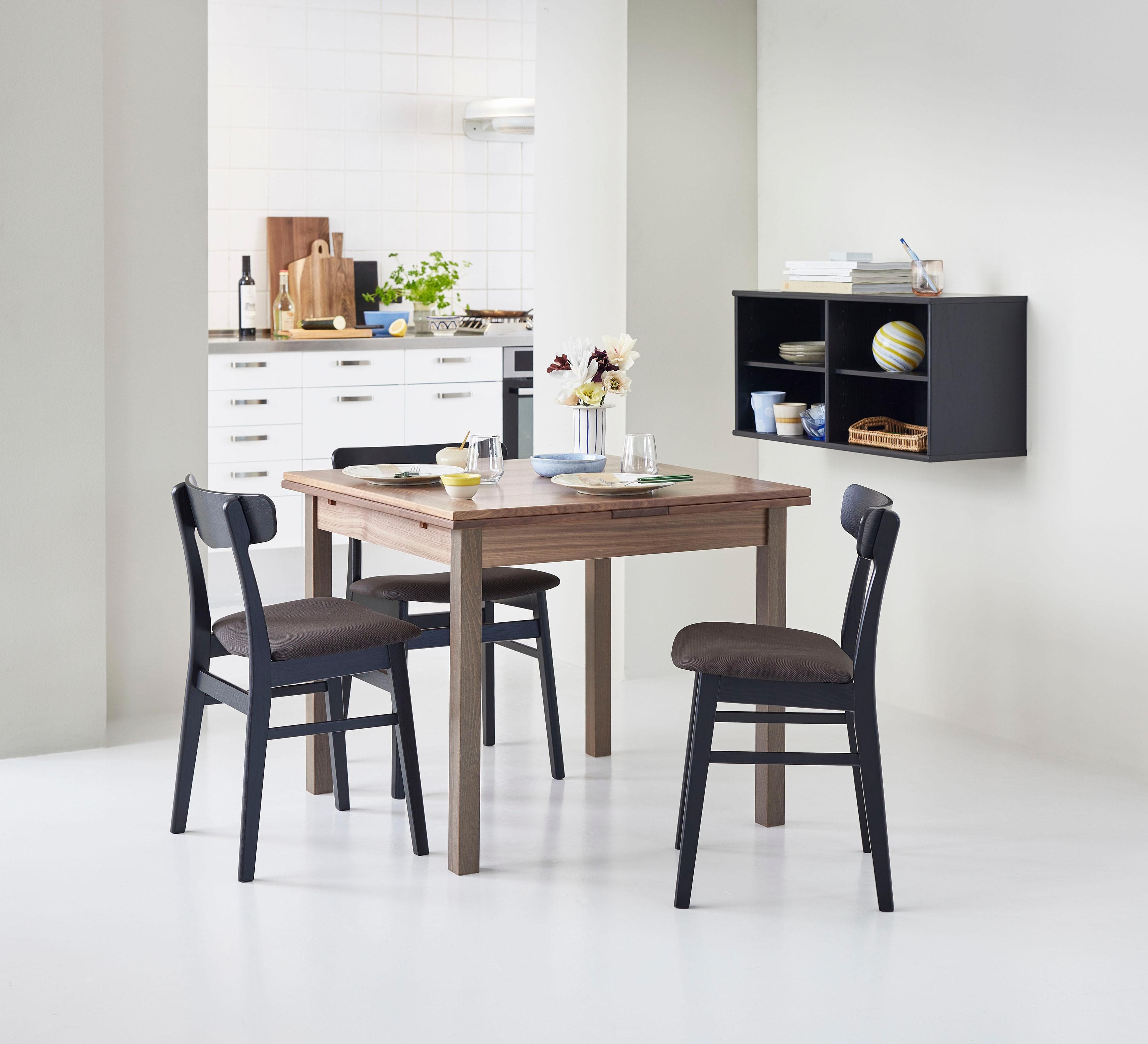 Esstisch HAMMEL FURNITURE Basic Dinex Ausziehbar Braun Massivholz