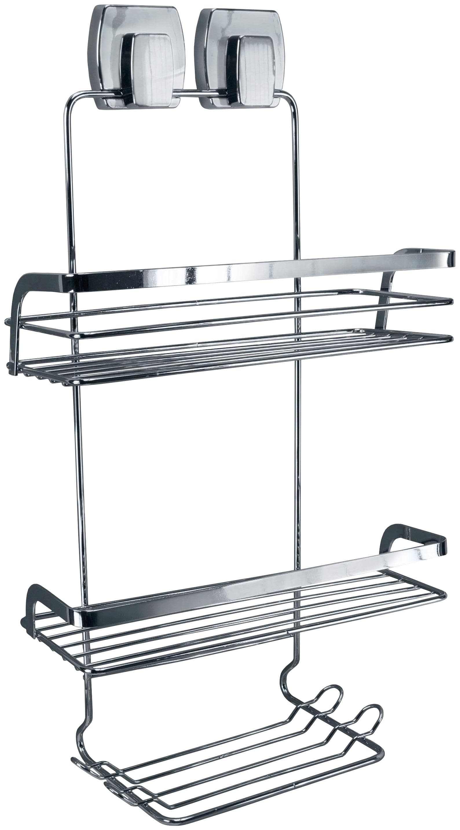 Duschkorb KLEINE WOLKE "Levana" Silber Metall