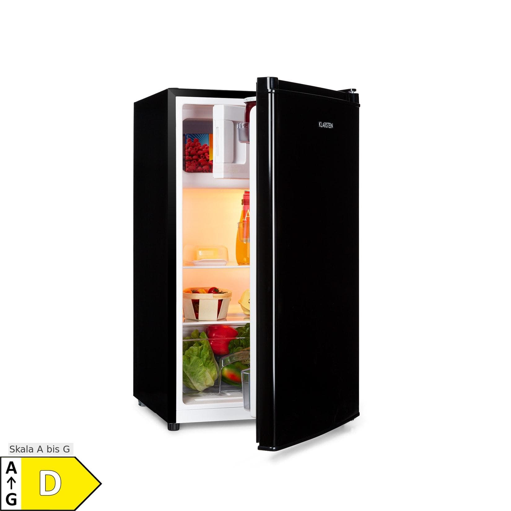 Klarstein Cool Cousin Kühl-Gefrier-Kombination 70/11 Liter 40 dB