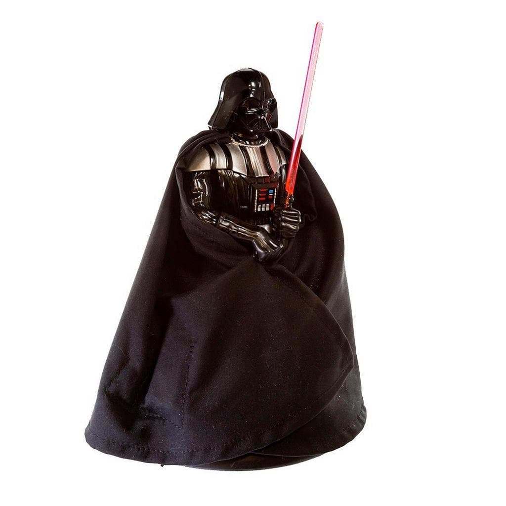 Star Wars Christbaumspitze Darth Vader Mehrfarbig Rot Schwarz Kunststoff Textil 32 cm