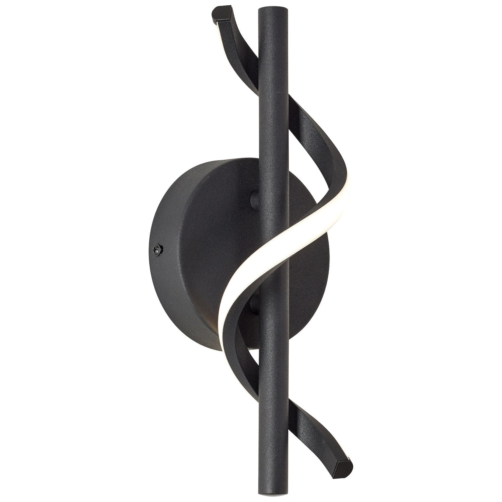 Brilliant Lampe Eunice LED Wandleuchte Schwarz Matt
