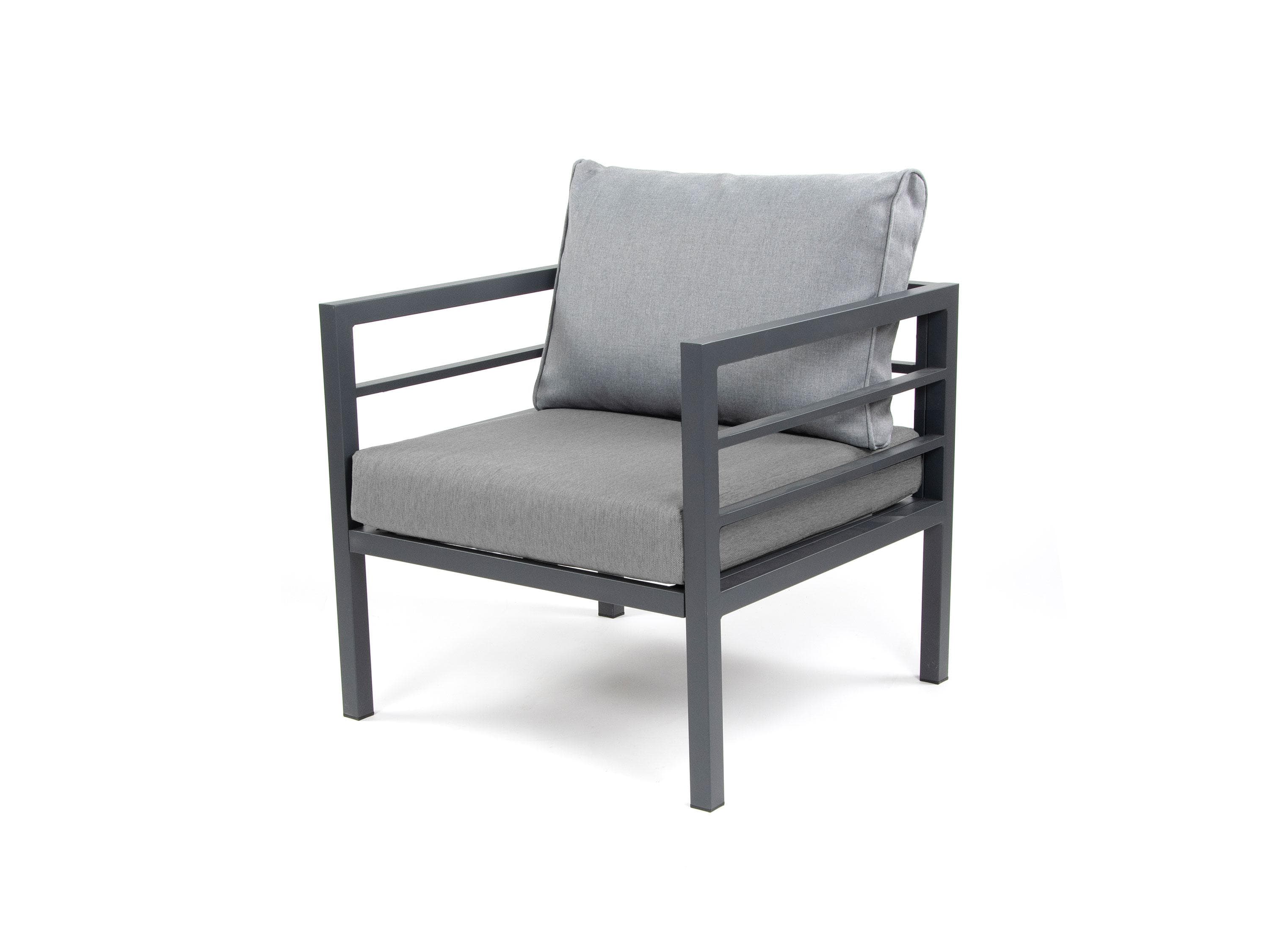 Aluminium Gartenlounge-Sessel Maia mit bequemer Polsterung