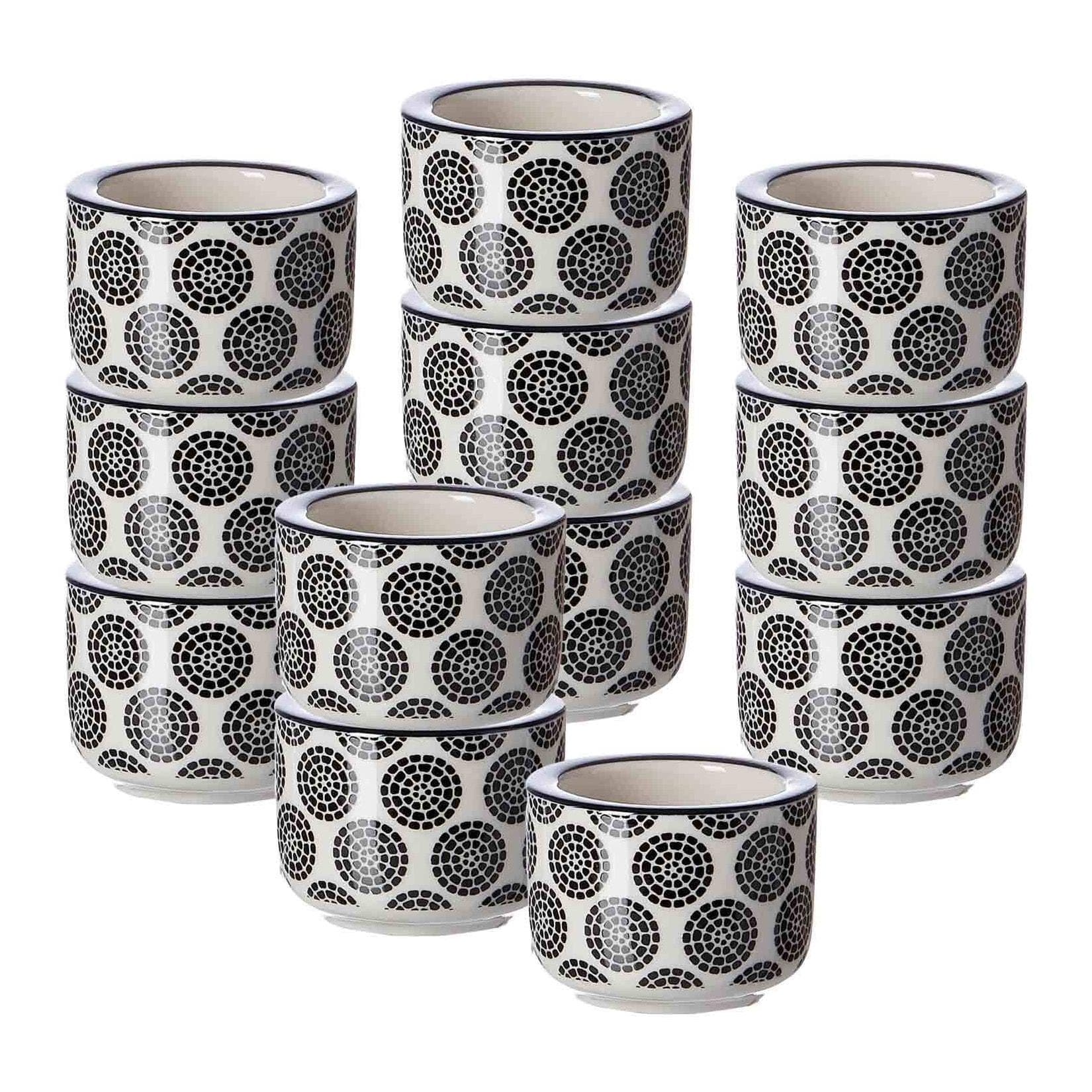 Ritzenhoff & Breker Teelichthalter Takeo Circles 6 cm 12er Set