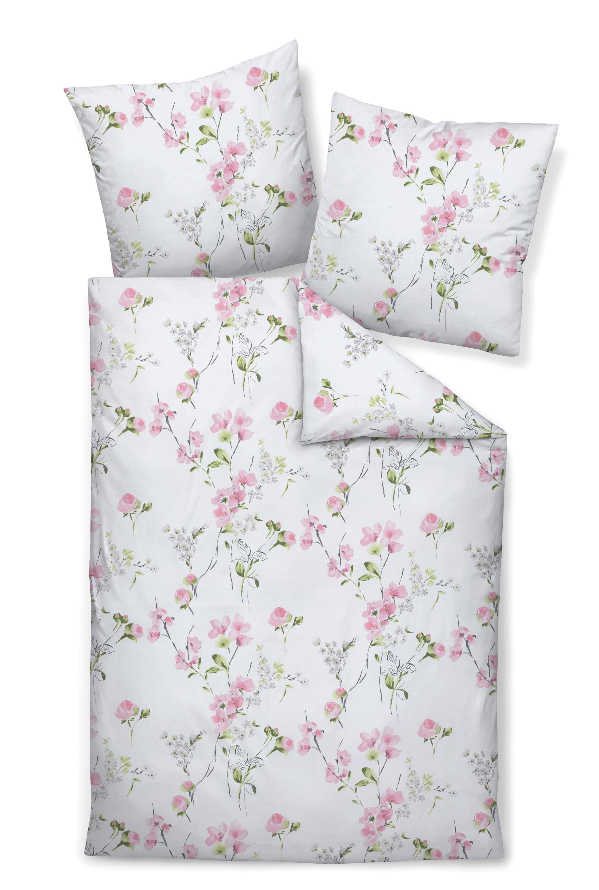 Janine Bettwäsche Edelflanell mit Reissverschluss