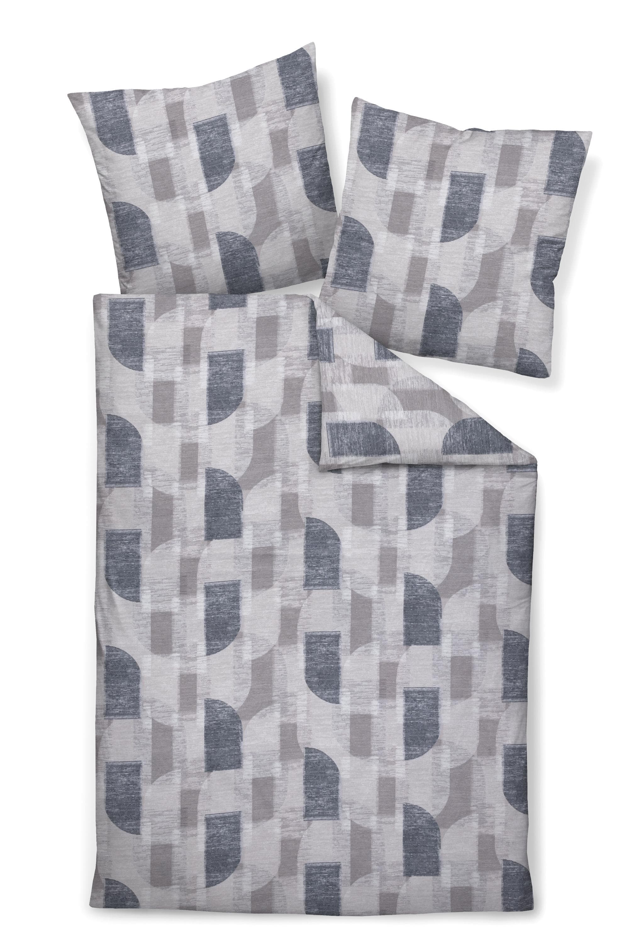 Janine Bettwäsche Edelflanell mit Reissverschluss