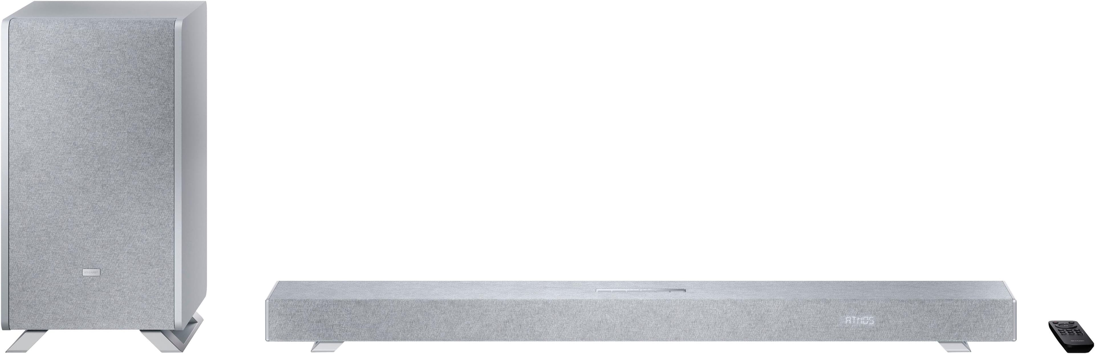 SHARP Soundbar HT-SBW53121 Silber Dolby Atmos